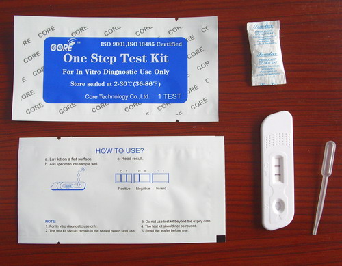 one step malaria pf/pv rapid test with ISO