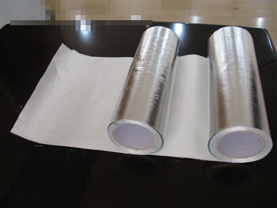 Aluminum Foil laminated fiberglass cloth