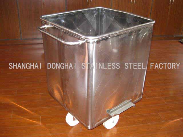 Stainless Steel 200L & 300L Meat Cart (Trolley, Buggy, Bin)