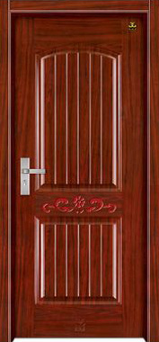 interior steel-wooden door