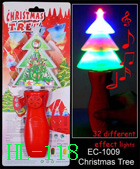 Flashing X' Mas Tree