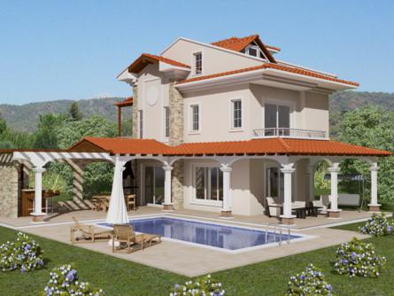 Private villa for sale close to calis beach Fethiye Turkey