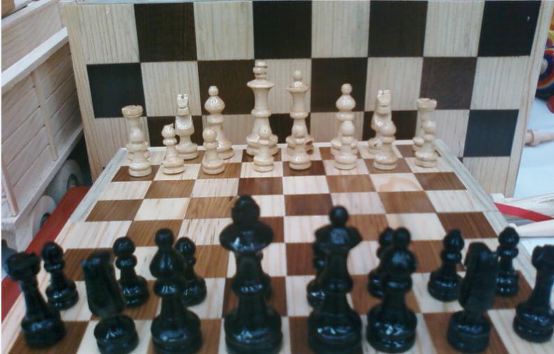 Wood chess