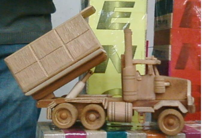 Wood truck