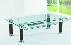 tempered glass coffee table