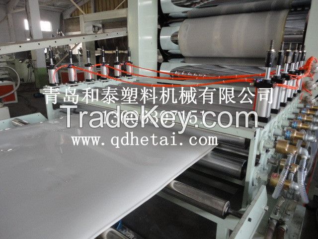 PP/PE/PVC/ABS/PMMA/PC Plastic Extruding Sheet Production Line