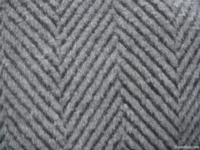 herringbone woolen fabric
