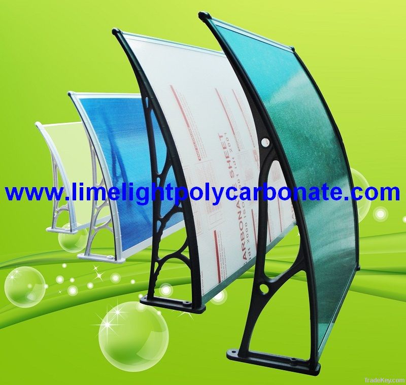 awning, canopy, shelter, DIY awning, door canopy, polycarbonate awning
