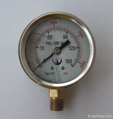 oil filled pressure gauge