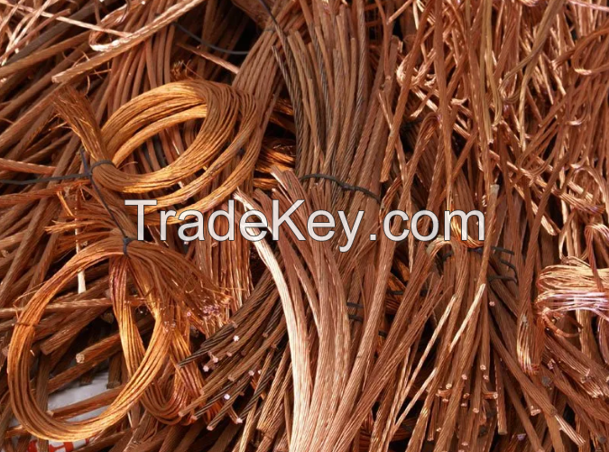 Baled Copper Wire Scrap 99.9% Pure