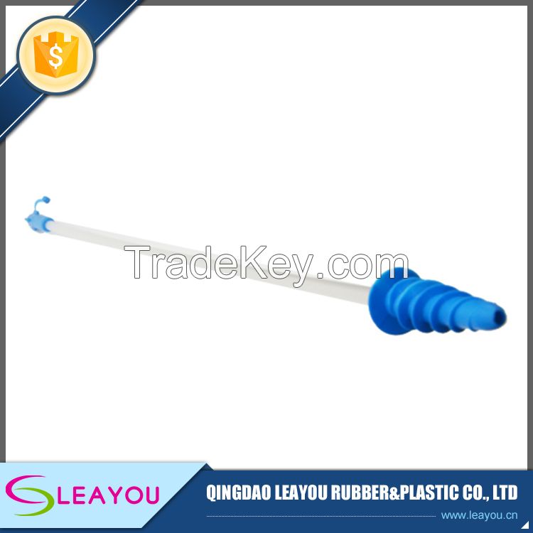 blue umbrella spiral catheter with cap