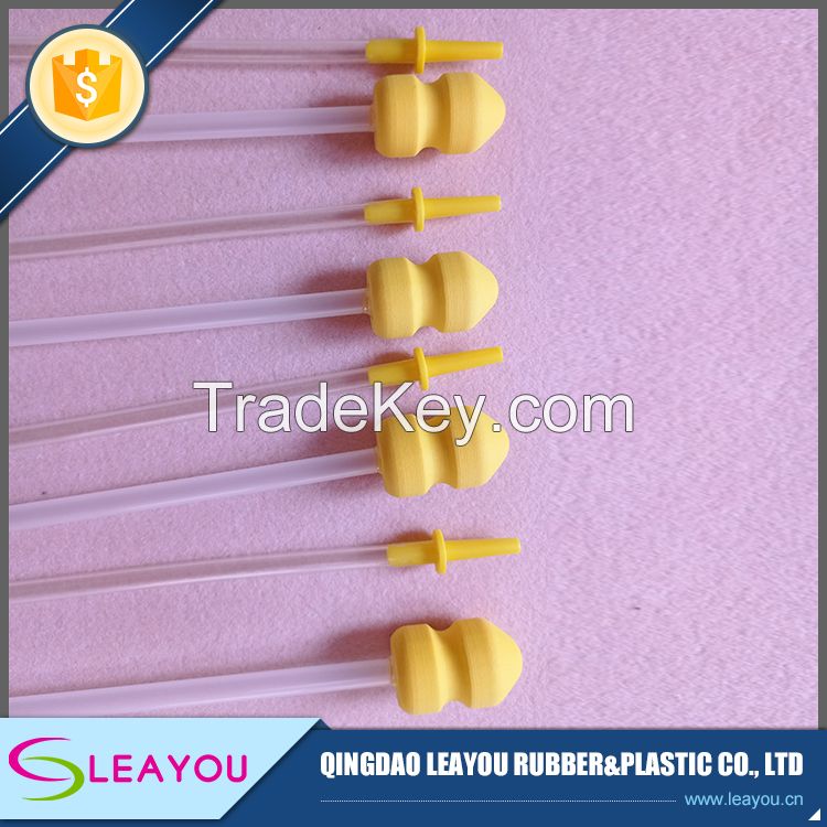 PVC flexible connector semen catheter