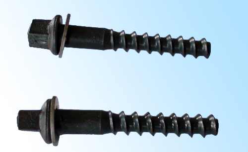 sleeper screw for fix rail to wooden or concrete sleepers