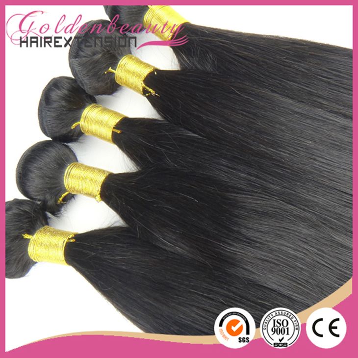 Unprocessed 100% brazilian virgin hair extension brazilian virgin hair/human hair extensions 