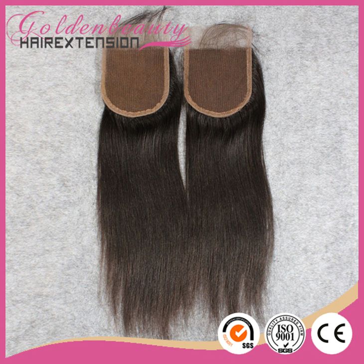 Hot Sale100% Unprocessed Human Hair 6a Virgin Hair Lace Top Closure