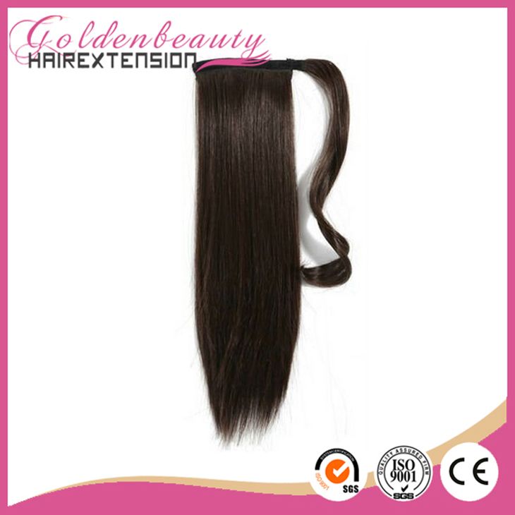 Hot Sale Different Type Virgin Hair Cheap Ponytail Hair Extension For Black Women