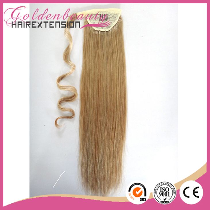 Hot Sale Different Type Virgin Hair Cheap Ponytail Hair Extension For Black Women