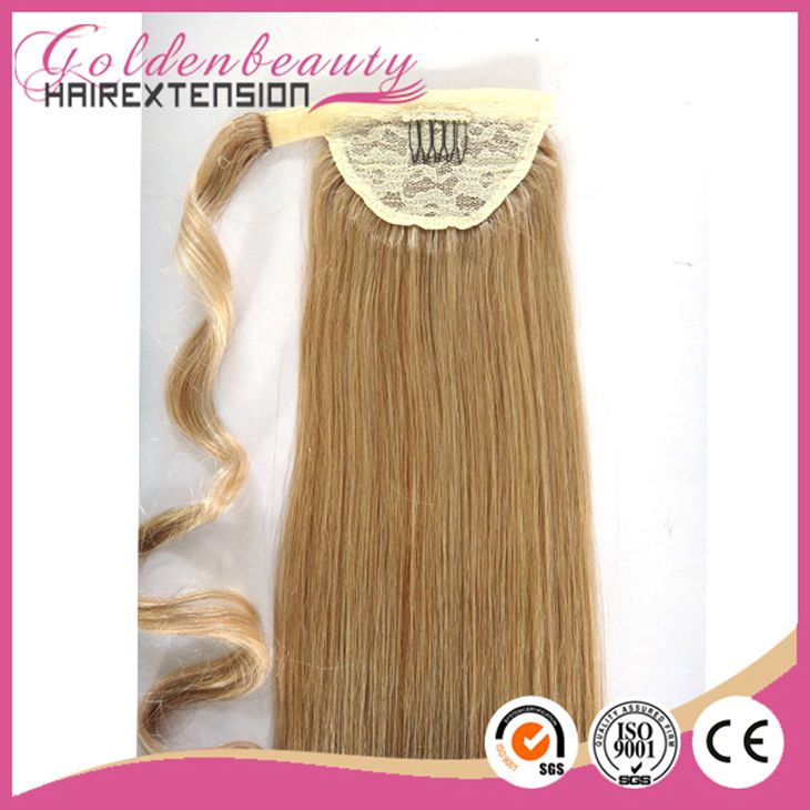 Highest quality ponytail hair extension 