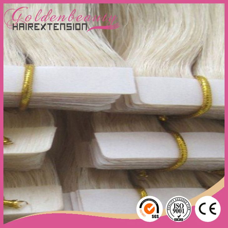 2013 Silky straight human remy hair skin weft, tape hair ,tape hair extension with tape