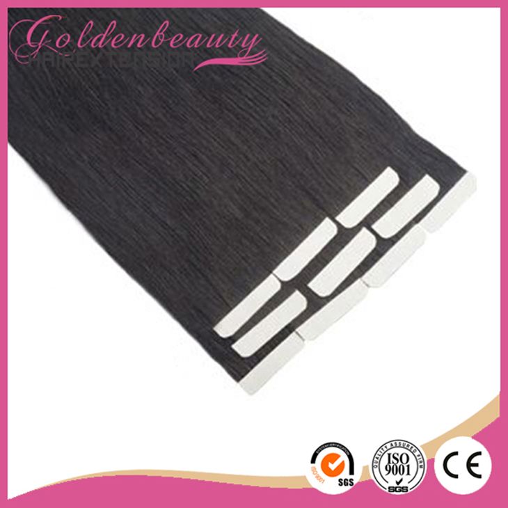 100% virgin human hair tape new products tape in hair extension