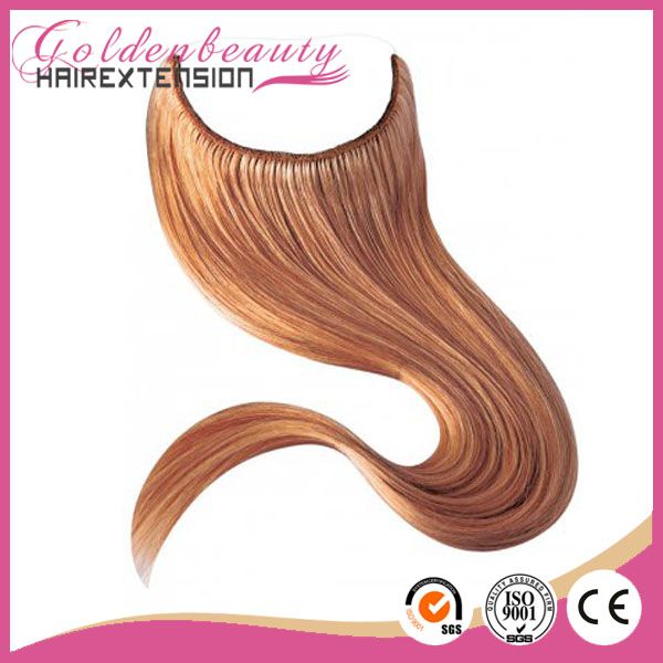 Wholesale cheap price Grade 5A Brazilian virgin hair Flip in hair extensions Halo hair could be available