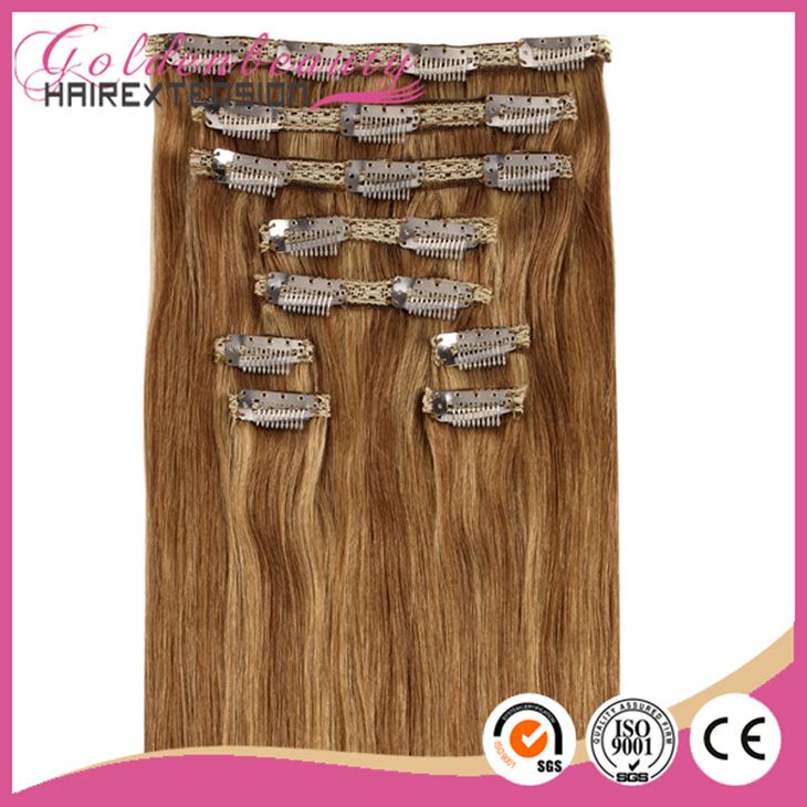 100% Remy Human Hair Clip In Hair Extension