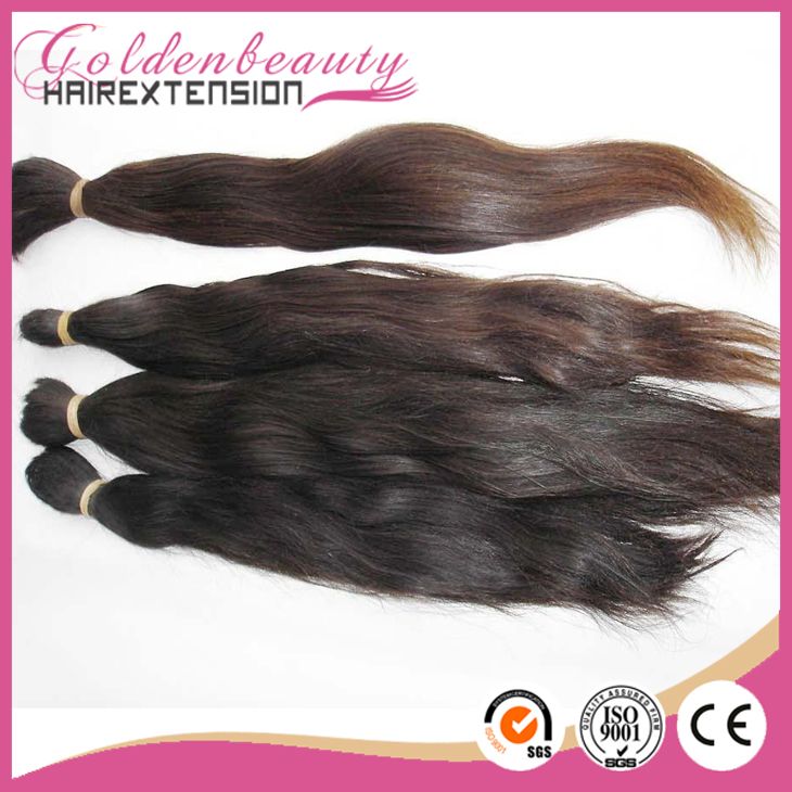 100% remy human hair bulk hair for braidingr,fatcory wholesale hair