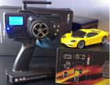 rc car with 3-channel 2.4GHz radio transmitter