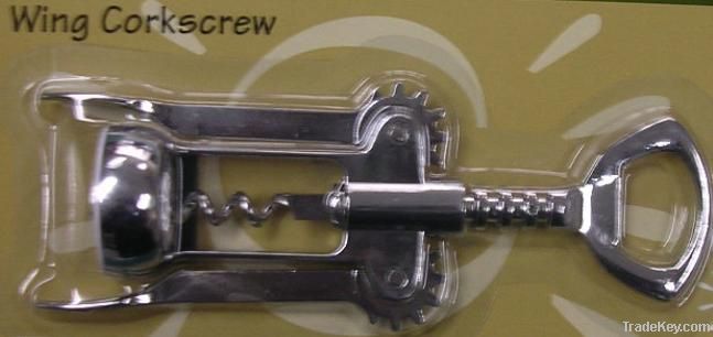 can opener and botter opener and waiter corkscrew