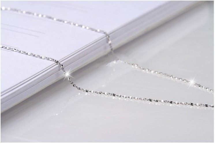 sterling silver chain, gysophila silver necklace