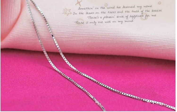 Silver Necklace,silver Chain 