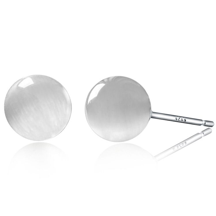 stud earrings, 925 sterling opal earrings