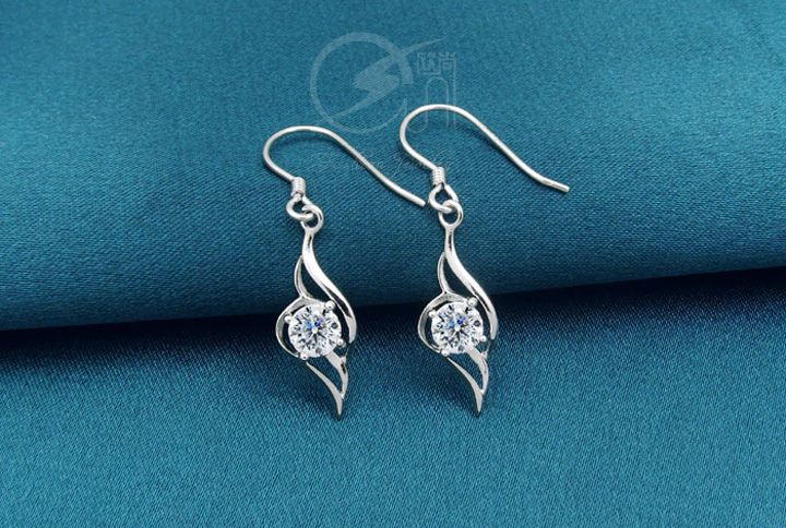 fashion drop earrings sterling silver jewelry