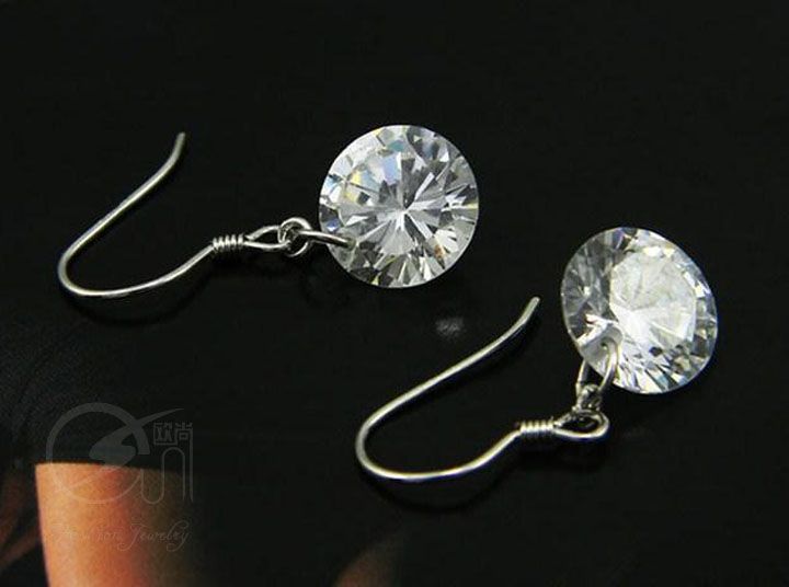 earrings and silver earring drop