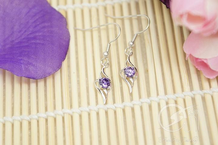 fashion drop earrings sterling silver jewelry