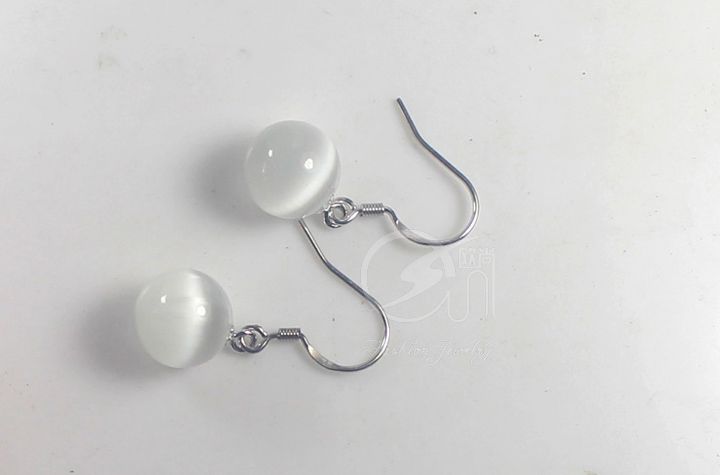 opal 925 silver earrings