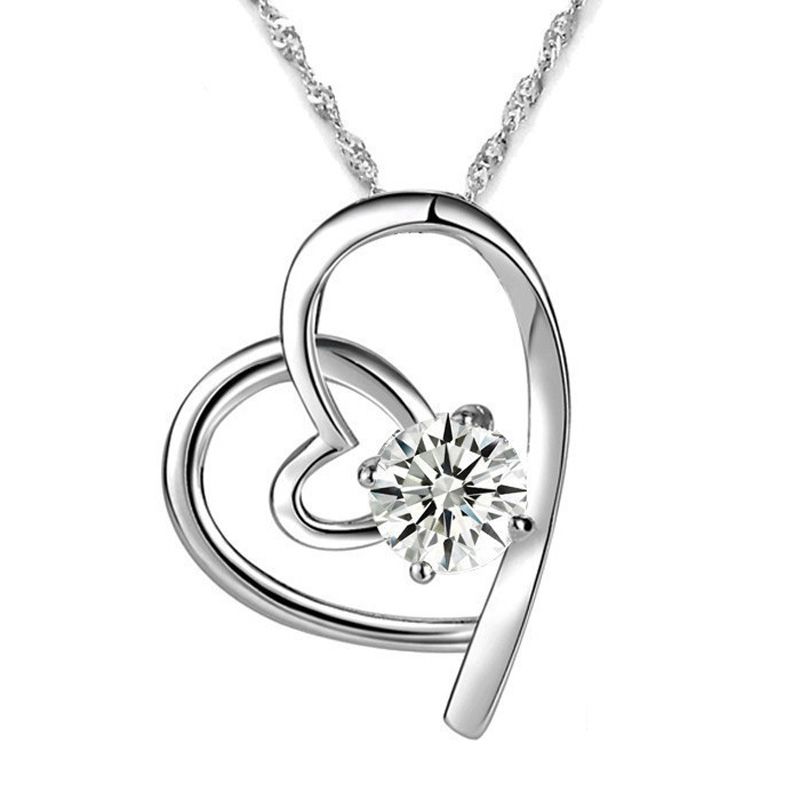 silver jewelry necklace pendants