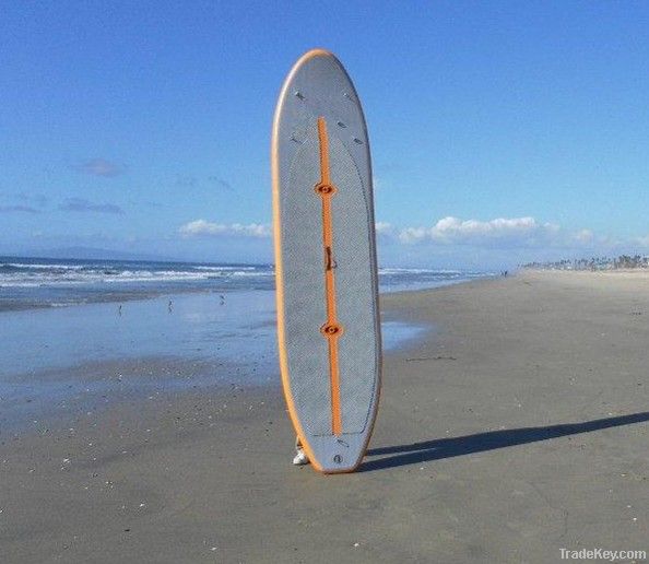 Inflatable stand-up board