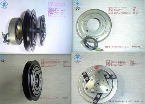 V5 DKS(ZEXEL) series clutch, coil, pulley, hub, compressor