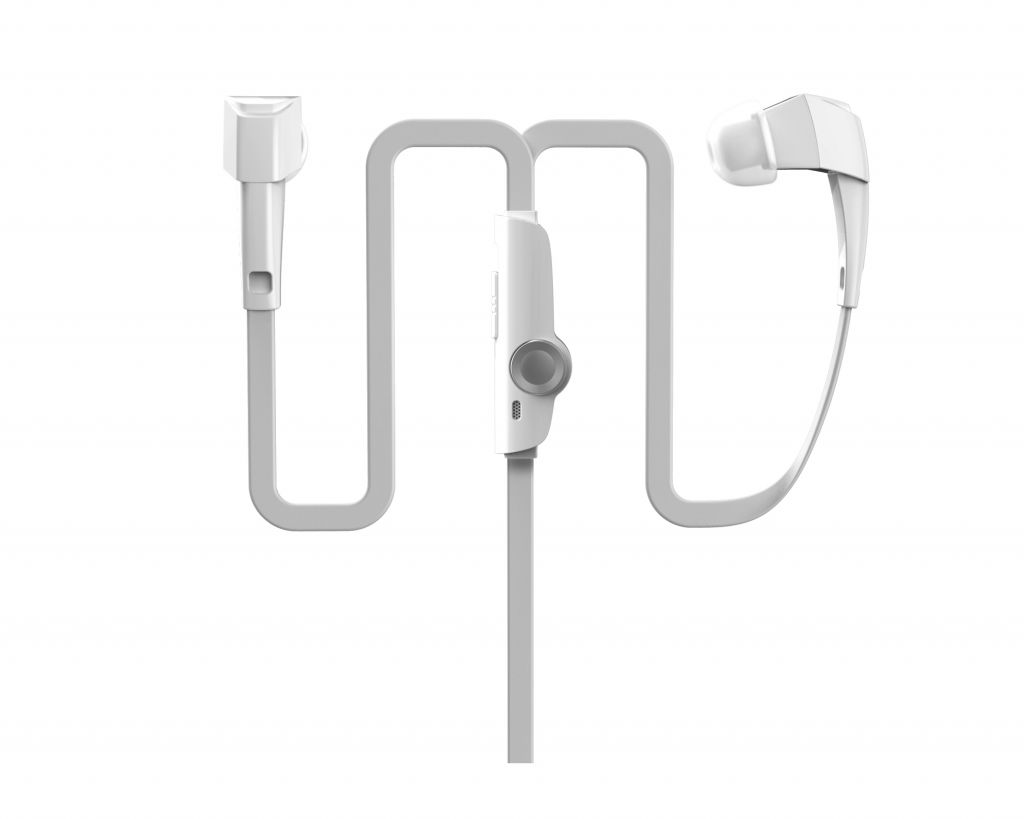 special patent earphone with flat cable