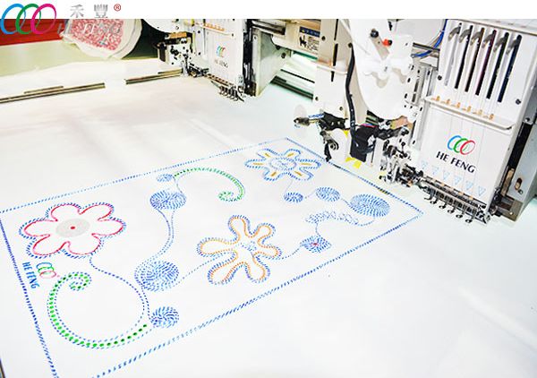 Mixed coiling &amp; Tapping Embroidery Machine