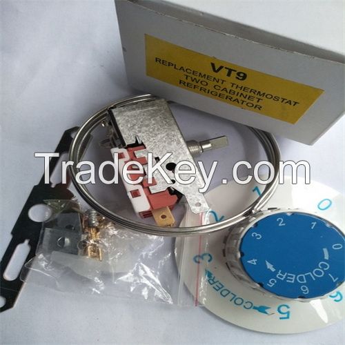 thermostat,refrigerator thermostat,freezer thermostat,air-conditioner thermostat,Ranco thermostat,VC1,VT9,K50-P1125 thermostat