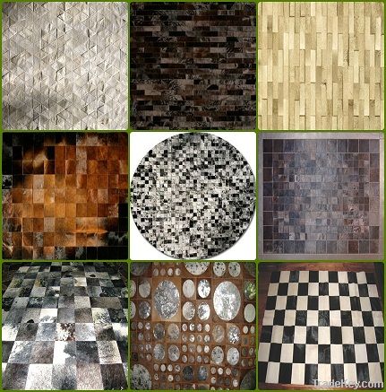 Premium Cowhide Patchwork Rugs