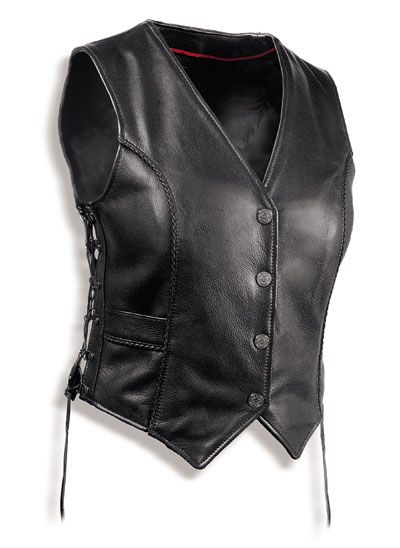 leather vest