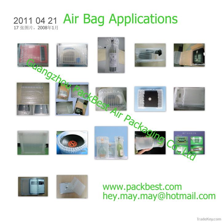 Cushioning Materials for Packaging--air bag void fill space usage