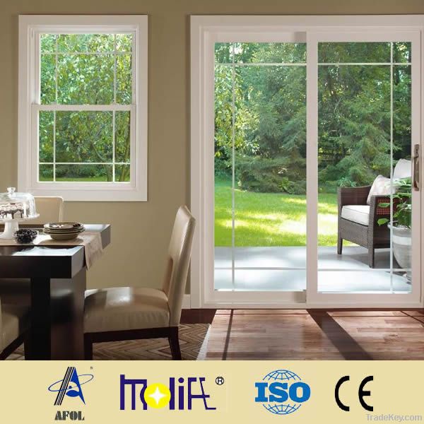 Amercian popular pvc casement windows