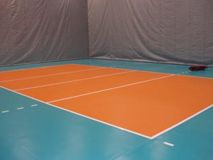 pvc volleyball sports flooring