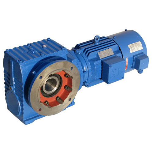 helical-worm gearbox