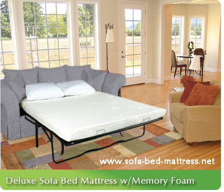Sofa Bed Mattress with Memory Foam