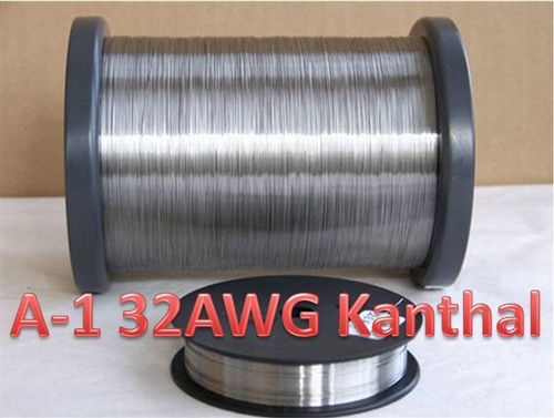 100ft 24 Gauge AWG A-1 Kanthal Wire Spool 0.51 mm , 2.04 Ohms/ft Resistance